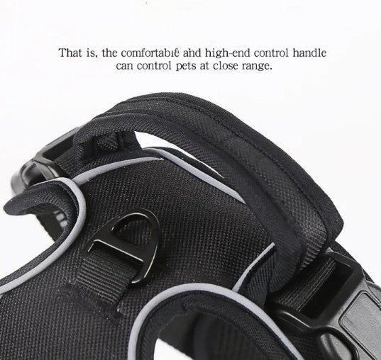 Adjustable Pet Harness Vest – Comfortable & Secure