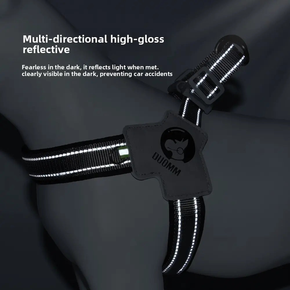 Ultimate Comfort Dog Harness & Leash Set for Small to Medium Breeds - Ideal for Corgis, Shiba Inus, and French Bulldogs!