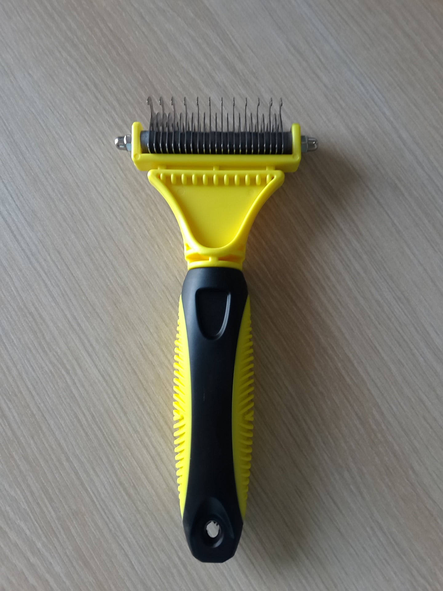 Double-Sided Dematting Brush – Stainless Steel Pet Comb