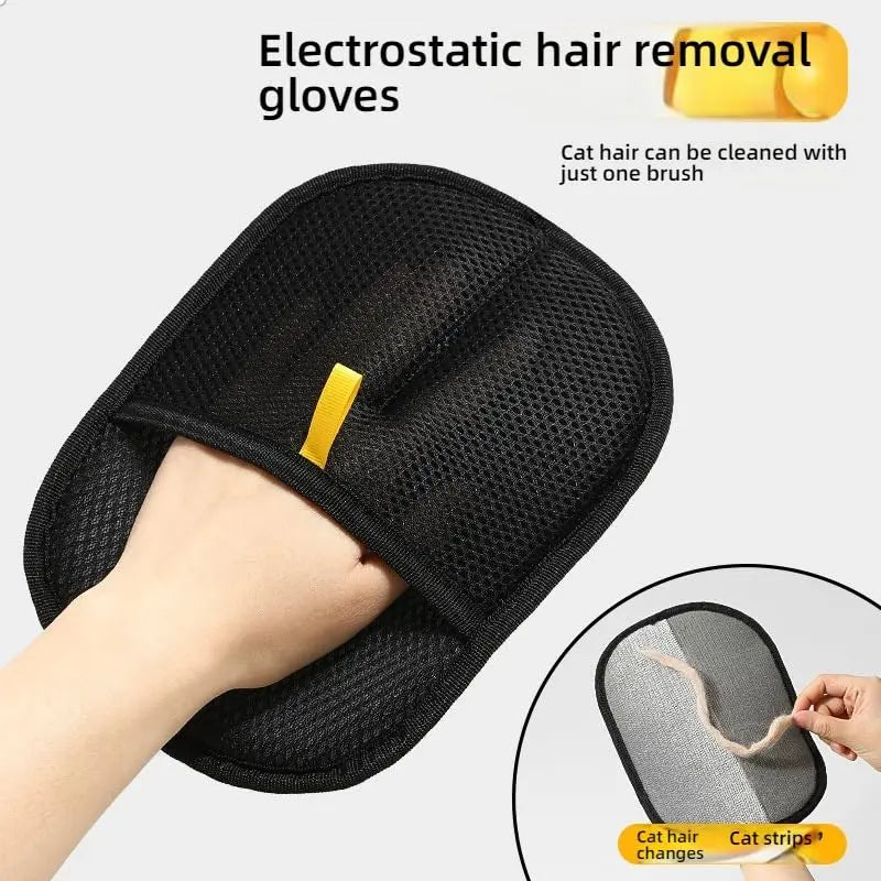 Revolutionary Pet Hair Removal Glove – Effortlessly Capture Loose Fur from Cats & Dogs!