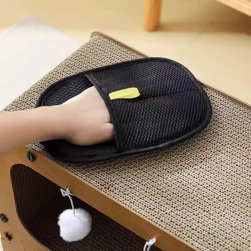 Revolutionary Pet Hair Removal Glove – Effortlessly Capture Loose Fur from Cats & Dogs!