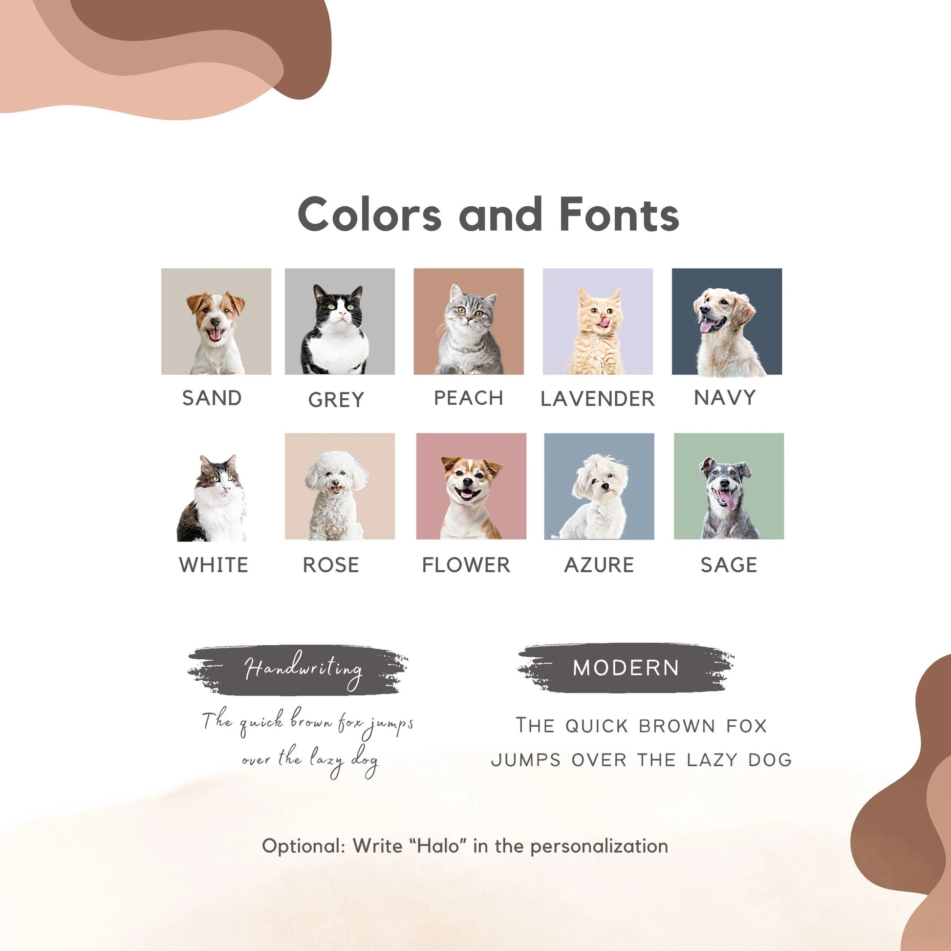 Customizable Pet Portrait - Cherish Your Furry Friend with a Unique Photo and Name!
