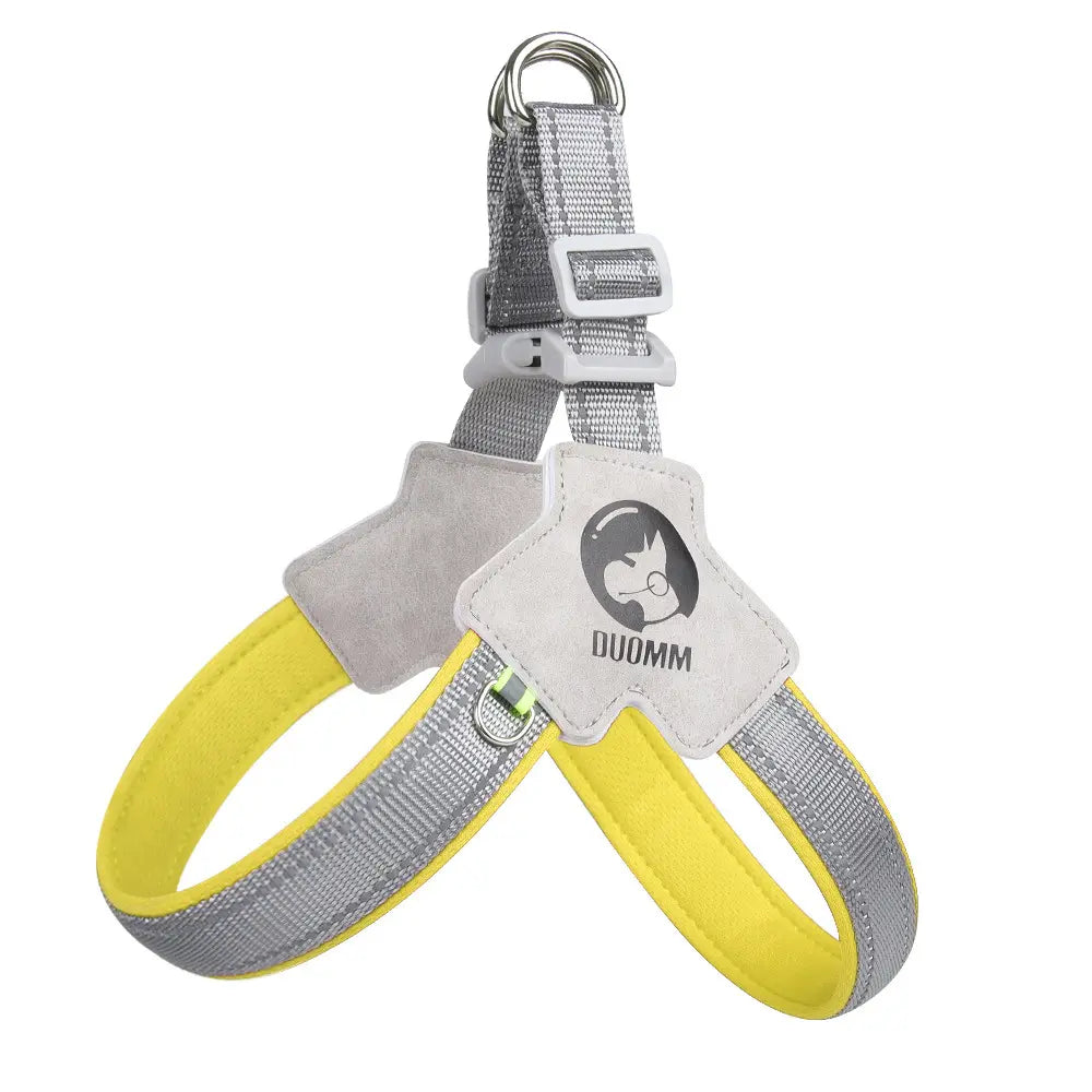 Ultimate Comfort Dog Harness & Leash Set for Small to Medium Breeds - Ideal for Corgis, Shiba Inus, and French Bulldogs!