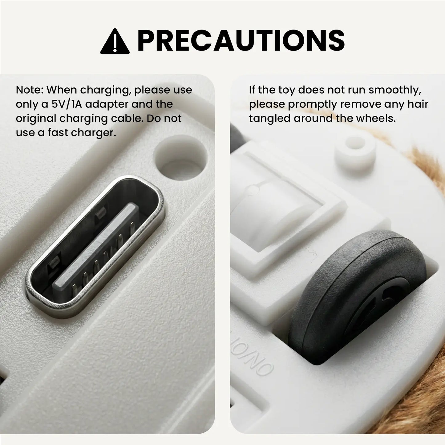 Interactive USB Rechargeable Electric Cat Toy – Engaging Random Movement Mouse for Active Indoor Fun