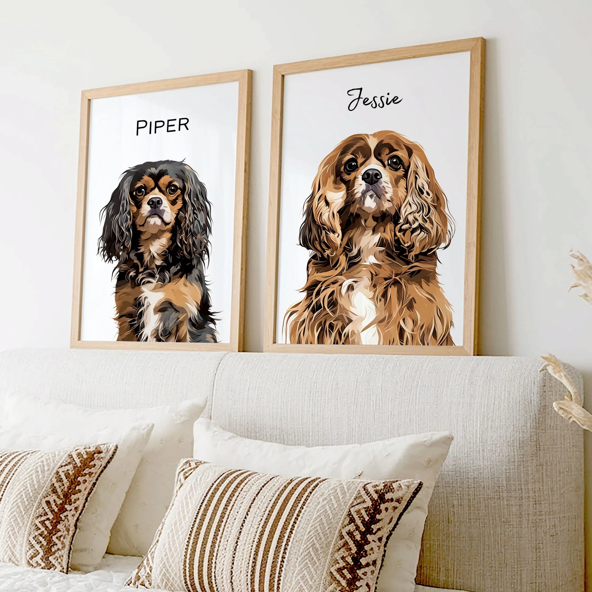 Customizable Pet Portrait - Cherish Your Furry Friend with a Unique Photo and Name!