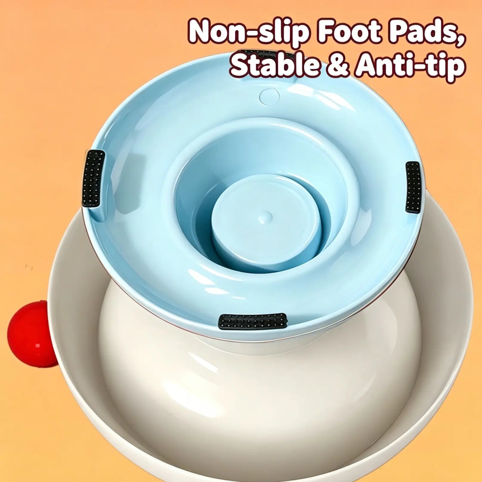 Stylish Premium Stainless Steel Pet Bowl - Anti-Slip, Easy to Clean, with Removable Liner & Blackhead Prevention - Available in 3 Chic Colors