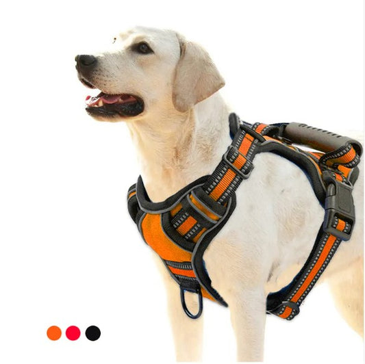 Adjustable Pet Harness Vest – Comfortable & Secure