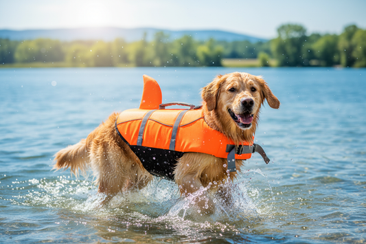 Dog Life Jacket – Shark Swimwear Vest