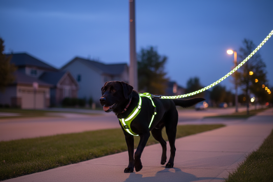Durable Glow Dog Leash