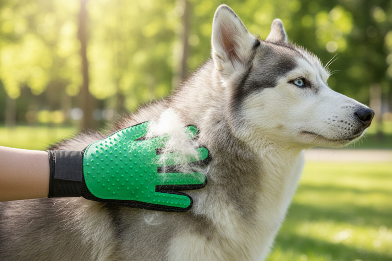 Silicone Pet Grooming Glove